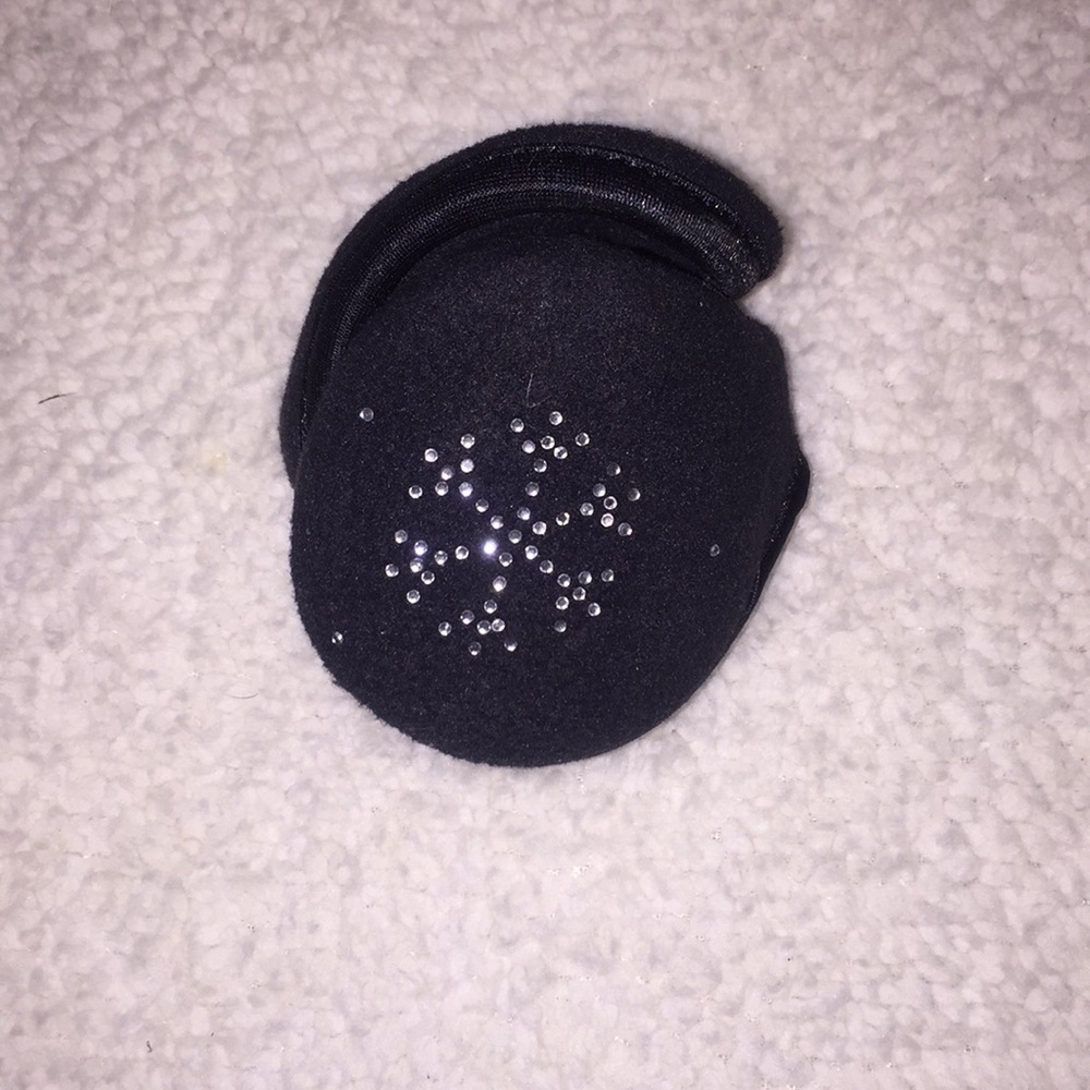 Earmuffs, behind the head